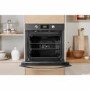 Refurbished Indesit Aria IFW3841PIX 60cm Single Built In Electric Oven Stainless Steel