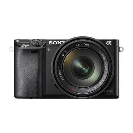Sony ILCE-6000 Alpha A6000 24.3MP 3.0LCD FHD CSC Camera Black Inc 16-70mm Lens