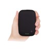4000mAh Power Bank With Qi Wireless Charging Pad 2in1 - Black