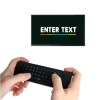 Ex Display - electriQ 3-in-1 Magic Remote with Air Mouse Wireless Keyboard and Voice Input for Smart TV Android Box PC Mac HTPC