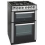 GRADE A1 - iQ 60cm Double Oven Dual Fuel Cooker - Stainless Steel