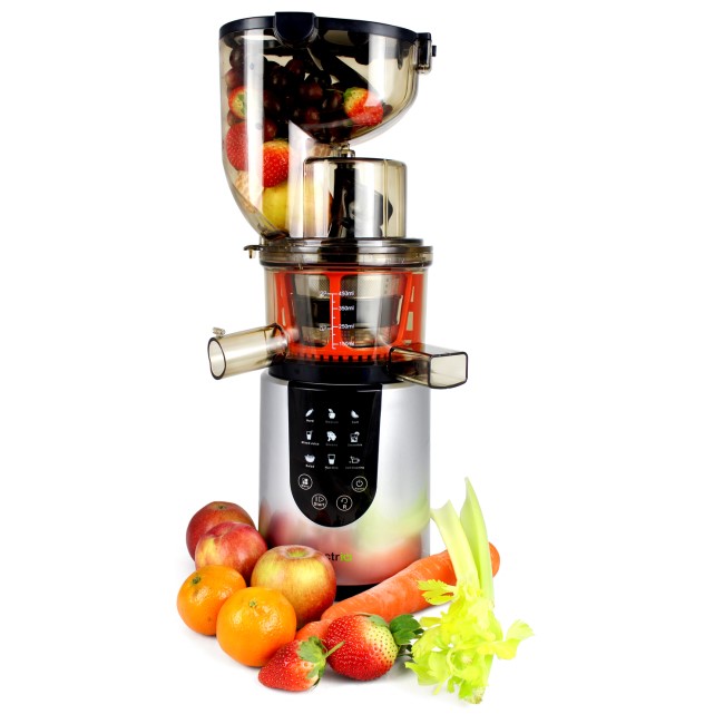 GRADE A2 - electriQ IQWFSL Whole Fruit Cold Press Juicer Perfect For Greens Juices and Smoothies