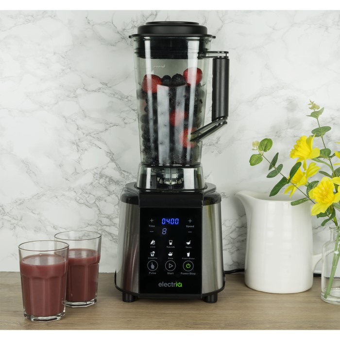 electriQ 1800W Multi Functional Blender Smoothie and Soup Maker with