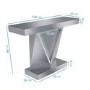 Jade Boutique LED Mirrored TV Unit - TV's up to 53"