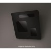 Elica JIGSAW-BLK-SAT Jigsaw Angled 80cm Chimney Hood Polished Black