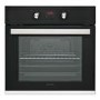Sharp K61D27BM1 Multifunction Electric Single Oven With Pyrolytic Cleaning Black