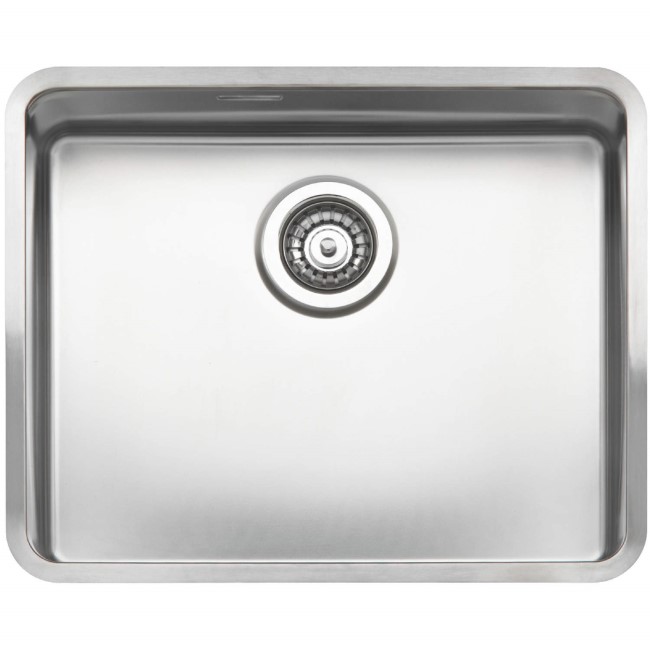 Reginox KANSAS-L50X40 Large 1.0 Bowl Integrated Stainless Steel Sink