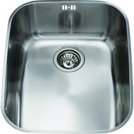 Single Bowl Undermount Chrome Stainless Steel Kitchen Sink - CDA