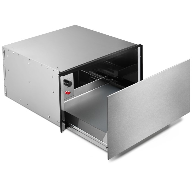 GRADE A1 - AEG KDE912922M 29cm Push To Open Warming Drawer With 12 Place Settings Capacity - Anti-fingerprint Stainless Steel