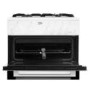 Beko 60cm Double Oven Gas Cooker - White