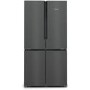 Siemens iQ500 605 Litre Four Door American Fridge Freezer - Anti-Fingerprint Black Steel