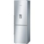 Bosch Serie 4 KGD36VI30G 319L A++ Freestanding Fridge Freezer - Easyclean Inox