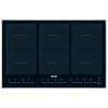Miele KM6366 80.6cm Wide 6 Zone Induction Hob With 6 PowerFlex Zones - Stainless Steel Frame