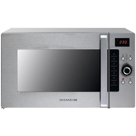GRADE A1 - Daewoo KOC9Q4T 28 L Combination Microwave Oven Stainless Steel