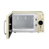 GRADE A3 - Daewoo KOR8A9RC 23L 800 W Retro Design Microwave Oven Cream