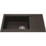 CDA KP31BL 1.0 Bowl Reversible Composite Sink In Black