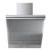 Smeg KTS75CE Linea 75.6cm Angled Stainless Steel And Silver Glass Cooker Hood