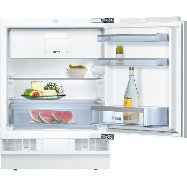 Bosch Serie 6 KUL15A60GB Classixx 125 Litre Integrated Under Counter Fridge A++ Energy Rating 60cm Wide  - White