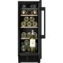 Bosch Series 6 21 Bottle Capacity Single Zone Built-in Wine Cooler - Black