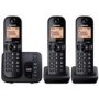 Panasonic KX-TGC223EB DECT Call Block TAM - Triple in Black 