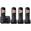 Panasonic KX-TGC224EB DECT Call Block TAM - Quad in Black 