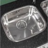 Single Bowl Chrome Stainless Steel Kitchen Sink  - Reginox 