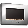GRADE A1 - As new but box opened - Smeg L30FABSIP 50s Retro Style LPG Gas Wall Fire in Silver