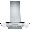 Siemens LC67GB532B 60cm Chimney Cooker Hood With Curved Glass Canopy Stainless steel