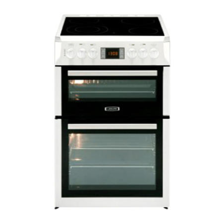 Leisure LEVC67W Double Oven 60cm Electric Cooker - White