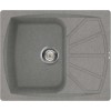 Reginox LIVING125-TT 1.0 Bowl Regi-Granite Composite Sink With Compact Reversible Drainer Metaltek T