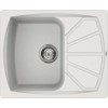 Reginox LIVING125-W 1.0 Bowl Regi-Granite Composite Sink With Compact Reversible Drainer Granitetek