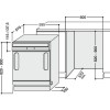 Hotpoint LSB5B019B 13 Place Semi-Integrated Dishwasher - Black