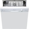 GRADE A2 - Hotpoint LSB5B019W 13 Place Semi-integrated Dishwasher - White Control Panel
