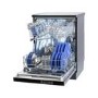 smeg LV612BLE 12 Place Freestanding Dishwasher - Black