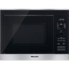 Miele M6022SCclst ContourLine M6022SC 800W 17L Narrow Width Built-in Microwave With Grill - Clean Steel