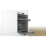 Bosch Series 4 Built-In Electric Double Oven - Stainless Steel