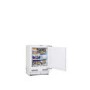 Montpellier MBUF300 60cm Wide Integrated Upright Under Counter Freezer - White