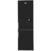 GRADE A2 - Fridgemaster Hisense MC55244DB Black Freestanding Fridge Freezer With Stored Water Dispenser