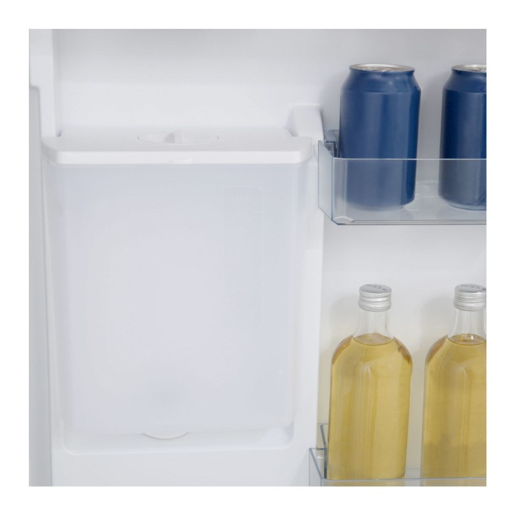 Fridgemaster MC55244D Freestanding Fridge Freezer - Silver