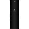 Fridgemaster MC60283DFFB Black Freestanding Fridge Freezer With Non-plumb Water Dispenser