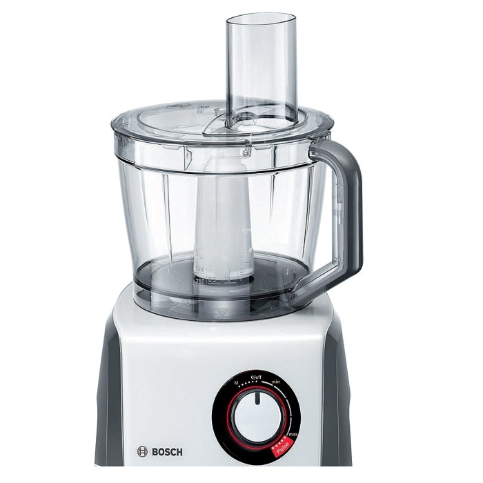 Bosch MCM62020GB 3.9L Food Processor With Blender And Juicer Attachments White Appliances Direct