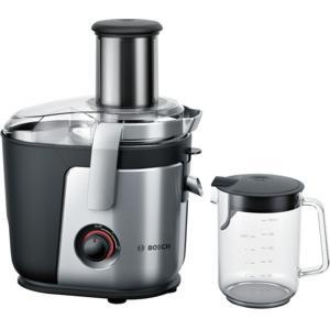 Bosch MES4000GB Brushed Steel Whole Fruit Juice Extractor With XL Feed Tube