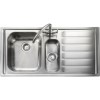 Rangemaster Manhattan 1010x515 1.5 Bowl RHD Stainless Steel Sink