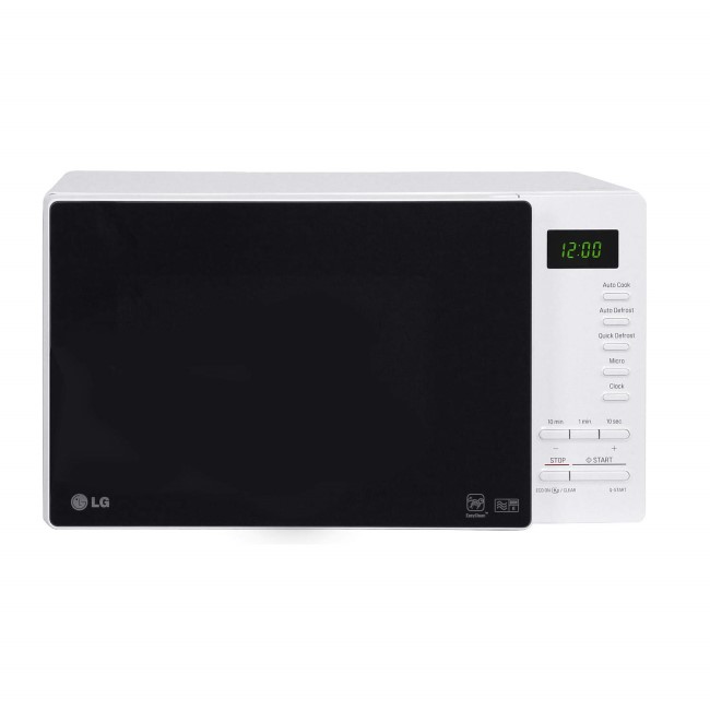 LG MS2354JAS 23 Litre 800 Watt Freestanding Microwave Oven White