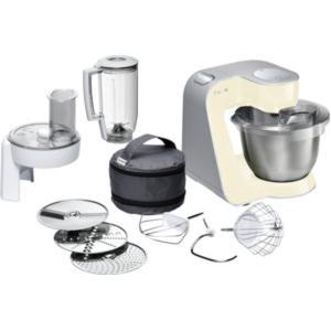 Bosch MUM54920GB 900W Kitchen Machine Vanilla And Silver