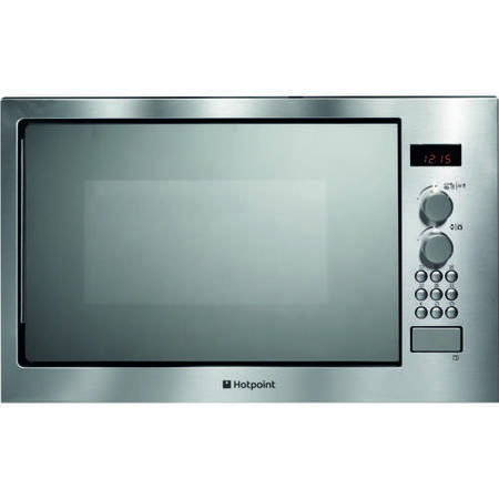 GRADE A2  - Hotpoint MWH222I 24 L Built In Microwave with Grill in Stainless Steel
