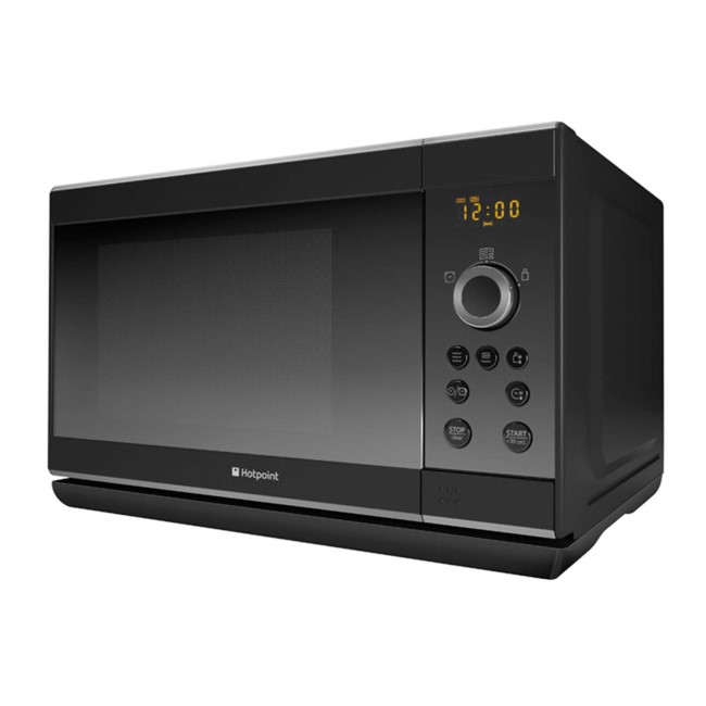 Hotpoint MWH2322B 800W 23L Freestanding Microwave Oven With Grill Black