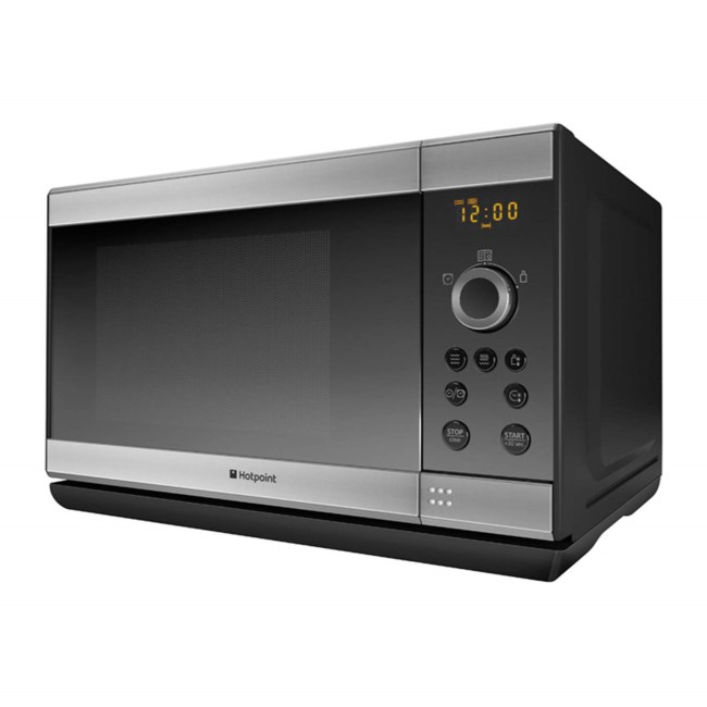 Hotpoint MWH2322X 800W 23L Freestanding Microwave Oven With Grill Stainless Steel