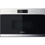 Refurbished Indesit MWI3213IX Built In 22L with Grill 750W Microwave Stainless Steel
