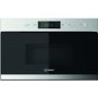 Refurbished Indesit MWI3213IX Built In 22L 750W Microwave Oven Stainless Steel